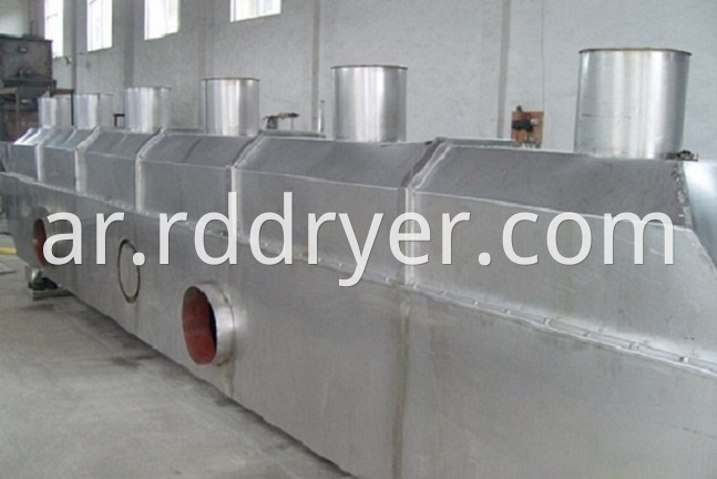 Confectioners Sugar Vibrating Fluid Bed Dryer